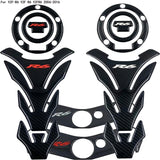R6 Sticker 3D Carbon Look Motorcycle Tank Pad Protector Stickers Case for Yamaha YZF600 YZF-R6 R6S Tankpad Decals