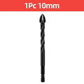 Cross Hex Tile Drill Bit For Glass Concrete Ceramic Tile Hole Opener Tunsten Carbide Hard Alloy Bits Set Tools 3 4 5 6 8 10 12mm