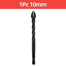 Cross Hex Tile Drill Bit For Glass Concrete Ceramic Tile Hole Opener Tunsten Carbide Hard Alloy Bits Set Tools 3 4 5 6 8 10 12mm