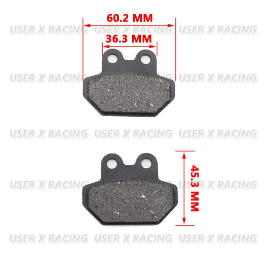 USER-X Universal motorcycle disc brake pad Brakes Front Rear Disc Brake Pads block Shoes scooter VICTORIA blade rg125 honda 145