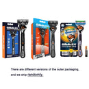 Gillette Fusion ProGlide Power Razor Shaver 5 Layer Blades Male Face Beard Hair Trimmer Men\'s Razor Machine Original