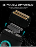 VGR 001 977 new hair trimming set high-end men's hair clipper intelligent digital display electric carving and whitening trimmer