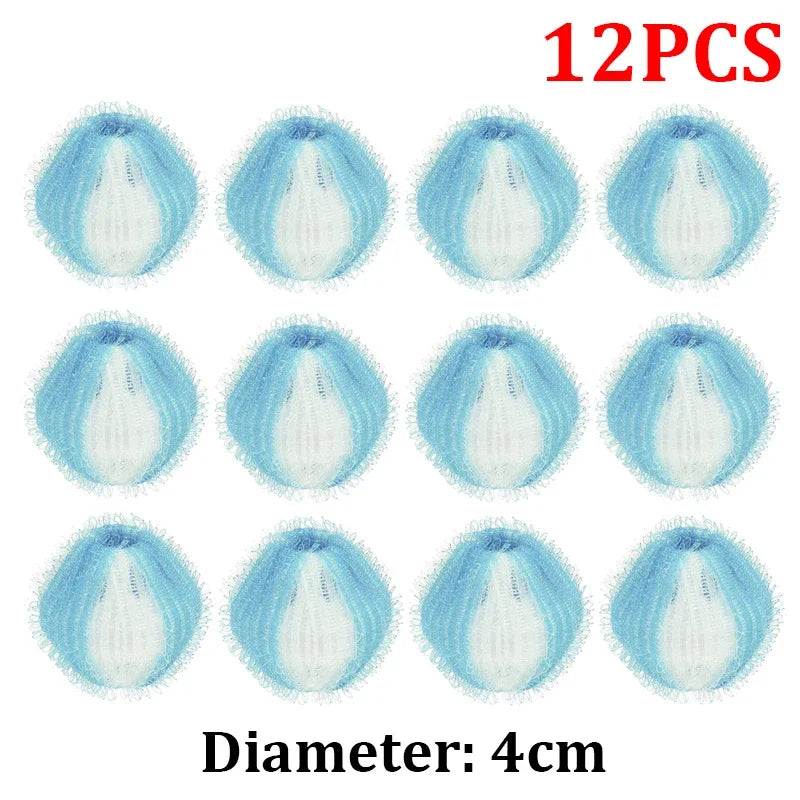 Washing machine lint ball, hair filter, floating lint remover, catcher, reusable dirty collection, cleaning balls, 12 pcs, 6pcs