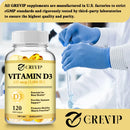 Vitamin D3 - Promotes Healthy Muscle Function and Immune SupportSupplement