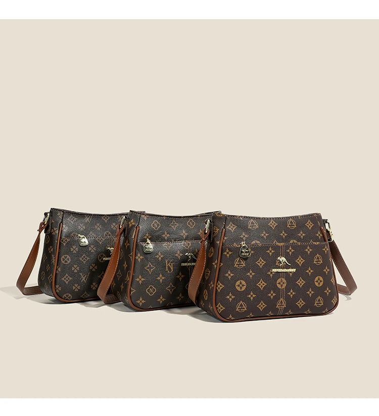 New high-end stylish women's bag, trendy niche pillow bag, fashionable Boston bag, single-shoulder crossbody for women