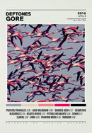 Deftones Band Poster Print Canvas Painting Around the Fur/Saturday Night Wrist Music Album Cover for Room Home Wall Art Decor