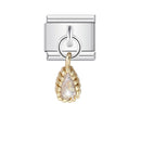 URING New Italian Charm Bracelet Pendant Series Shell Imitation Pearl Heart Personalized Assembly Chain Y2k DIY Making Jewelry