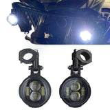 Motorcycle LED Auxiliary Lamp For BMW R1200GS F800GS ADV Yamaha MT07 MT09 CRF1000L Africa Twin Kawasaki Fog Lights Moto Lamp