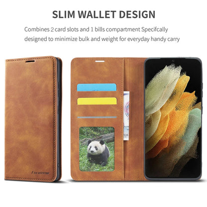 Wallet Magnetic Flip Card Slot Leather Case For Samsung Galaxy S24 Ultra S23 Plus S22 S21 S20FE A05s A14 A15 A34 A35 A53 A54 A55