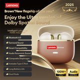 Original Lenovo LE230 New Bluetooth Earphones Wireless Headset TWS Touch Control Earbuds Hifi Headphone Waterproof Mic Earbuds