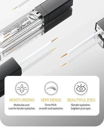 Fast Eyelash Growth Serum Natural Eyelash Eyebrow Enhancer Longer Fuller Thicker Lashes Nourish Treatment Eye Beauty Care Makeup