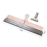 Cement Scraper Self Leveling Tool Lightweight Easy To Clean Gear Rake Construction Tools For Epoxy Floor Paint Painting Flooring