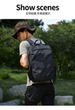 Unisex Foldable Expandable Nylon Backpack Lightweight Casual Large Capacity Multifunctional Outdoor Sports Travel Bag