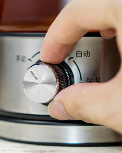 Teteras Hervidor eléctrico Hervidor de agua de vidrio Cafetera térmica inteligente Hervidor de agua de 220 V Electrodomésticos de cocina Infusor de té