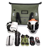 Motorcycle Waterproof Tail Bag Travel Outdoor Dry Luggage Roll Pack Bag 20 /40/66 Motorbike Luggage Backpack Motorcycle Seat Bag