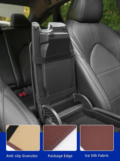 Car Armrest Mat Arm Rest Protection Cushion Interior Accessories For Hyundai Genesis Elantra Grand Santa Fe Palisade Equus