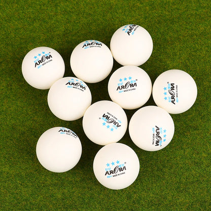 10 pelotas de ping pong de 40 mm, ABS, para entrenamiento de mesa, profesionales, TTF, estándar, para competición.