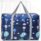 Portable and lightweight travel luggage bag, large capacity sports and fitness bag, foldable handheld boarding bag