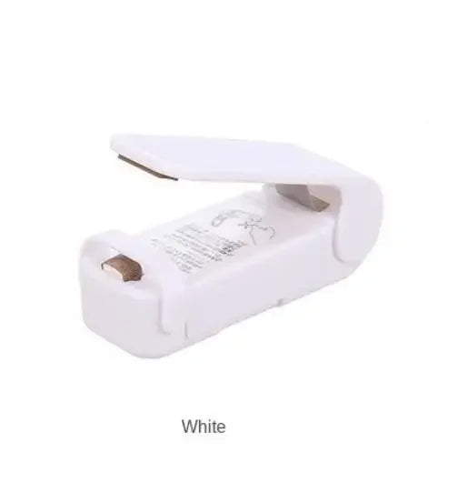 Mini saco de calor máquina selagem pacote aferidor sacos de plástico térmico saco de alimentos fechamento portátil aferidor embalagem de alimentos selador de calor