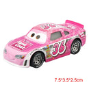 Disney Pixar Cars 3 2 Metal Diecast Car Toy Lightning McQueen Queen of England Fritter Miss For Kids Boy Birthday Toy Car Gifts