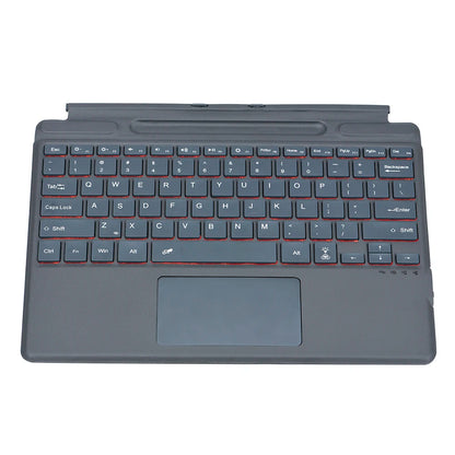 Bluetooth-compatible 5.0 Keyboard 3 Light Modes Gaming Keyboard 10m Operating Distance Magnetic Keyboard for Surface Pro8/X/Pro9