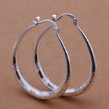 Hermosos pendientes de plata de ley 925 al por mayor para mujer, joyería clásica con encanto, bonitas joyas para bodas y fiestas.
