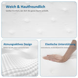 Pocket spring core mattress 180 × 200 × 25cm H3 - 7 zones with diatom foam & orthopedic support