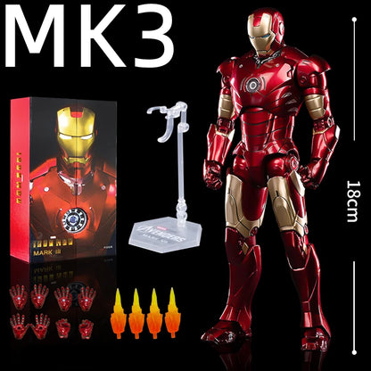 Figura de acción de Iron Man Legends, Mk42, War Machine, MK1, MK2, MK3, MK4, MK5, MK6, MK7, Avengers Spider-Man, Infinity War, ZD Original 
