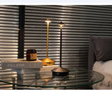 Rechargeable Table Lamp Creative Dining Touch LED Hotel Bar Coffee Pina Pro Table Lamp Decorative Desk Lamp