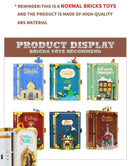 Dream Princess 3D Storybook Building Blocks Books Anime Film MOC Bricks Toys Cute Fairy TalesModel Children Girl Birthday Gifts