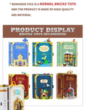 Dream Princess 3D Storybook Building Blocks Books Anime Film MOC Bricks Toys Cute Fairy Tales Model Children Girl Birthday Gifts