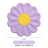 Flower Heat Resistant Silicone Mat Drink Cup Coasters Non-slip Pot Holder Table Placemat Kitchen Accessories Coasters Pads