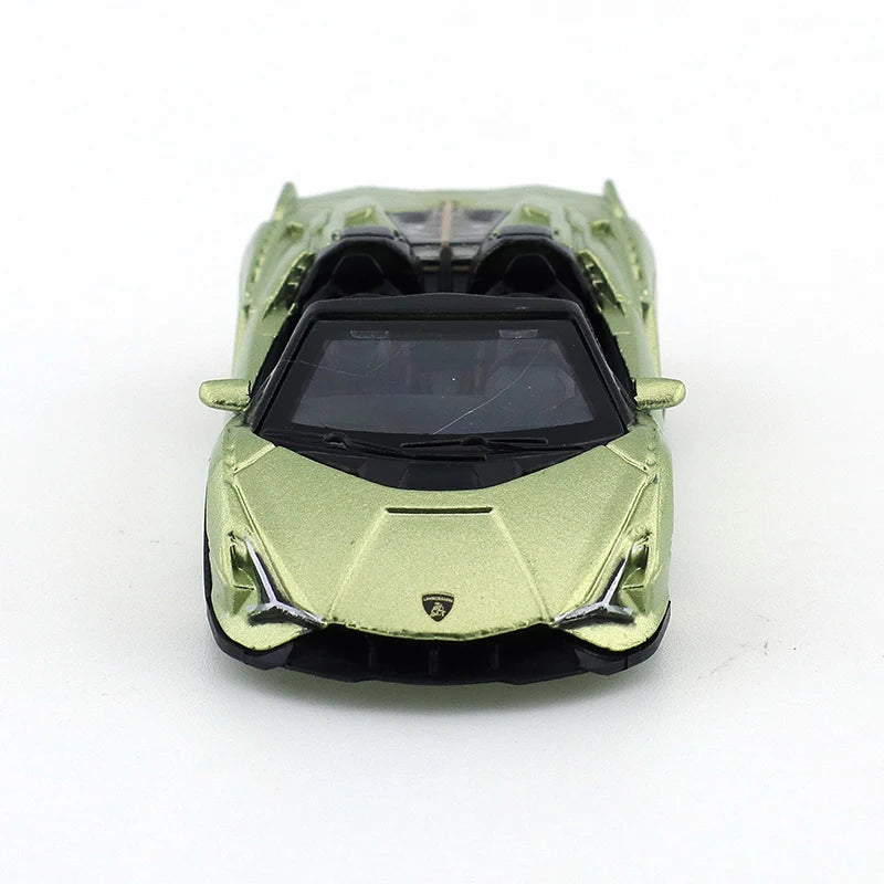 TSC 1/64 Lamborghini Lightning Convertible Edition Car Alloy Motor Vehicle Diecast Metal Model Kids Xmas Gift Toys for Boys