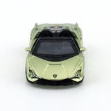 TSC 1/64 Lamborghini Lightning Convertible Edition Car Alloy Motor Vehicle Diecast Metal Model Kids Xmas Gift Toys for Boys