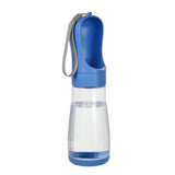 Portable Dog Water Bottle With Food Container Travel 2 in 1 Pet Water Dispenser For Small Large Dogs Cat Labrador Drinking Bowls