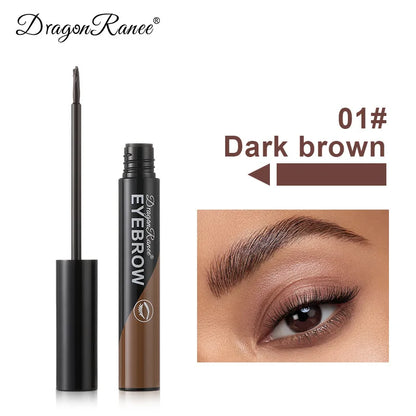 Peel-off Waterproof Tint Eyebrow Gel Makeup Long Lasting Eye Brow Enhancers Liquid Gel Tear Wear Easy Natural Brown Gray Tattoo