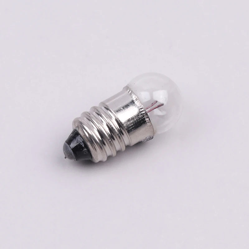10PCS Miniature Round 0.3A 1.5V 2.5V 3.8V Small light cannon for student experiment Small Light Bulbs Beads