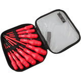 Juego de destornilladores aislados de 1000V, Kit de herramientas de reparación de electricista con puntas Torx Pozidriv ranuradas magnéticas, 1 ud.