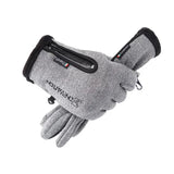 Guantes de moto para exteriores, de invierno, térmicos, forrados de polar, resistentes al agua, para pantalla táctil, impermeables 