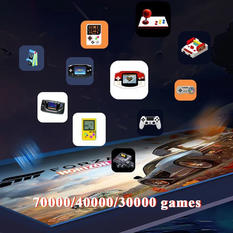 Retro Game Stick with 256GB 70000/40000/30000+ Games TV Handheld Video Game Console for Gift