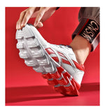 Men Sports Running Shoes Casual Marathon Breathable Lightweight Women's Comfortable Athletic Non-slip Walking Sneakers Outdoors