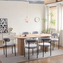 EGOONM 4Pcs Nordic Style Dining Chairs Upholstered Kitchen Chairs with Teddy Velvet Chair Home Desk Dining Room Kitchen Chairs