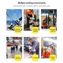 Rotating Button Work Shoes for Men Anti Puncture Work Sneakers Waterproof Work Safety Shoes Non Slip Steel Toe Tactical Boots