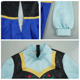 Movie Princess Rapunzel Dress Cosplay Costume Anna Dresses Outfit Suit Halloween Carnival Costume For Adult Women Girls