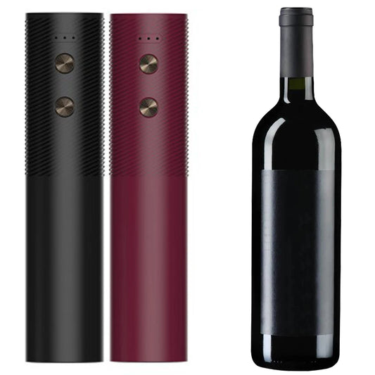 Abridor de vino eléctrico recargable, sacacorchos automático, herramienta de botella de vino a batería sin esfuerzo para el hogar, la cocina, el bar y las fiestas.