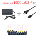 96W Universal PortableAC Laptop Power Adapter 12V 15V 16V 18V 19V 4.5A 20V 24V Charger For Dell Toshiba Hp Asus Acer Sony Lenovo