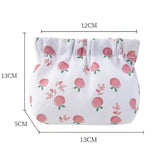Ins Cosmetics Coin Wire Holder Pouch Bag Portable Earphone Cards Lipsticks Storage Bag Auto Close Organizer Travel Jewelry Bag