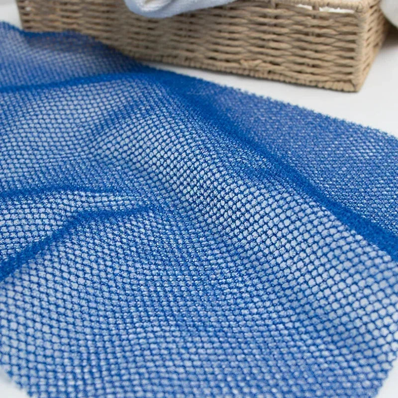 Rede africana de banho longo esfoliante corporal, rede longa para chuveiro, esfoliante para as costas, beleza mais suave, lavagem de banho
