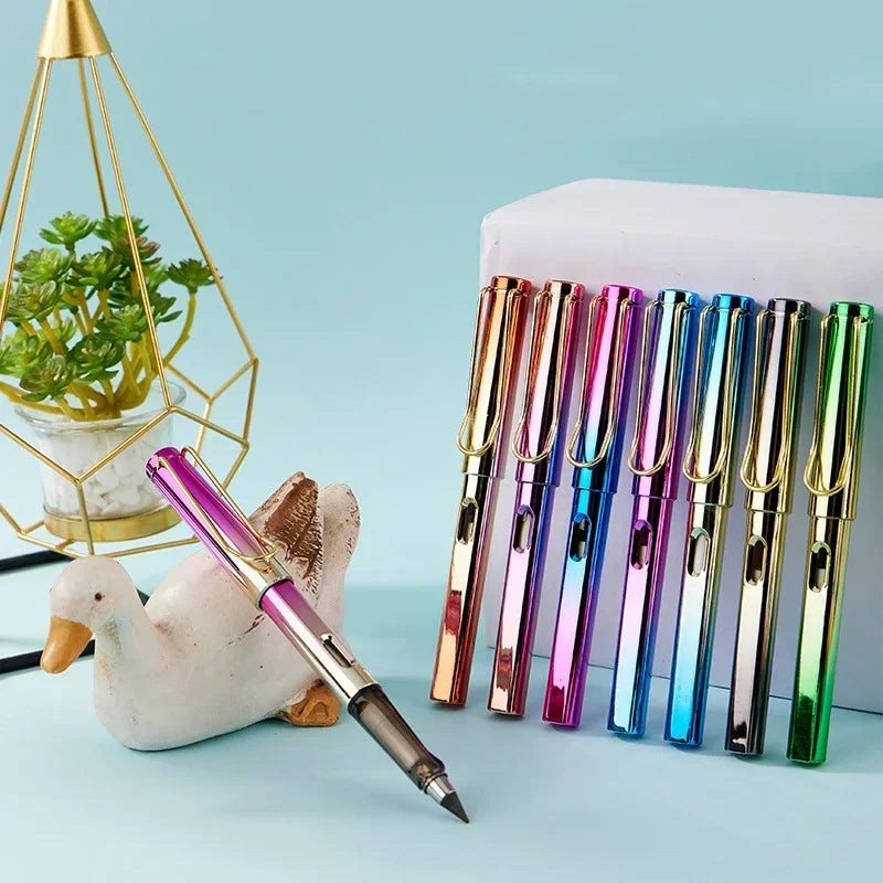 Unlimited Writing Pencil Infinity Pencils Eternity No Sharpening without Ink Kawaii Unlimited Pen Art Supplies School Stationery