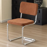 Mid-Century Modern Dining Chairs with Metal Frame, Multiple Styles Leisure chair for Kitchen, Living Room, Office , Muebles